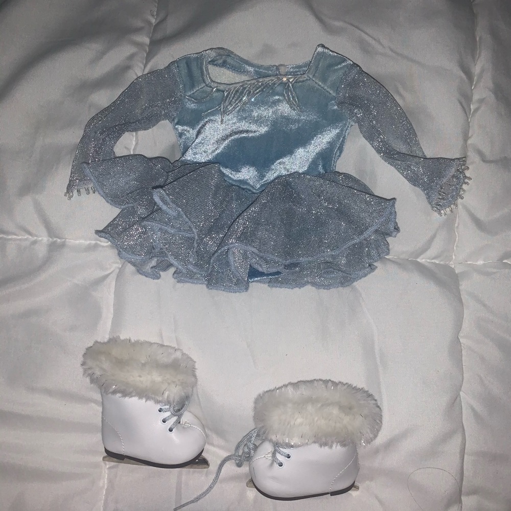 American Girl ice skating outfit